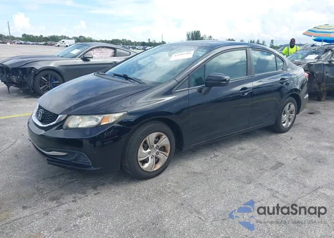 2014 Honda Civic Lx z USA, uszkodzony, nr VIN 19XFB2F54EE249967